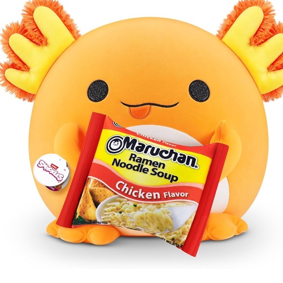 Zuru Snackles Axolotl Maruchan 14 in - Picture 2 of 6